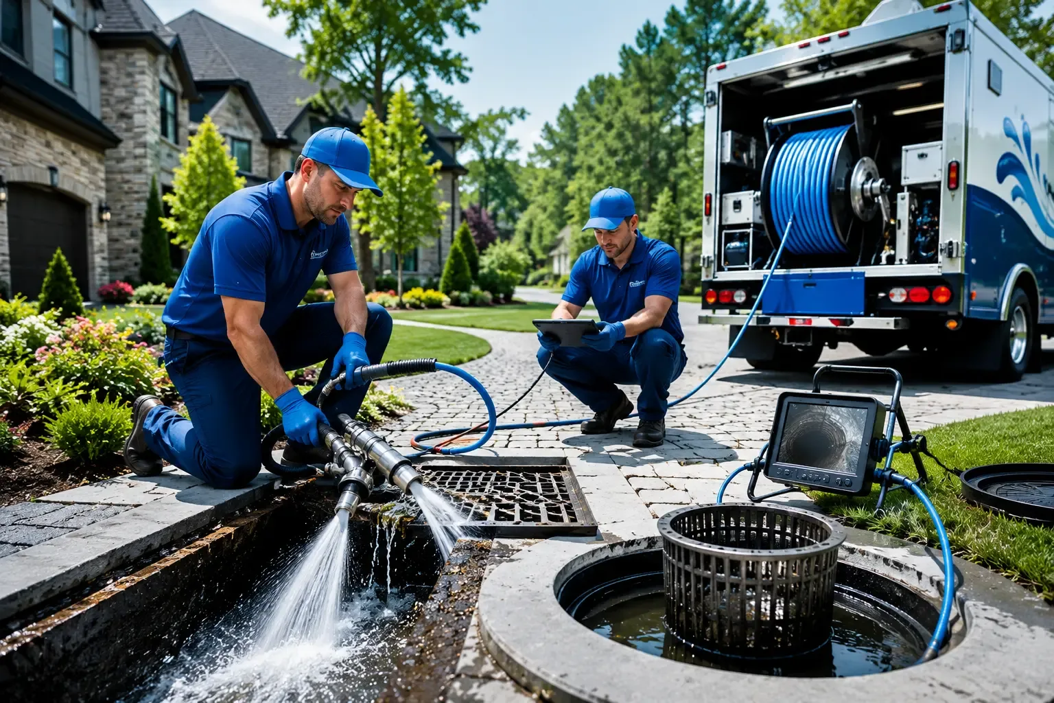 Local outdoor drain cleaning professionals in Milford, MI